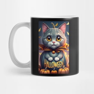Happy Halloween Cat Mug